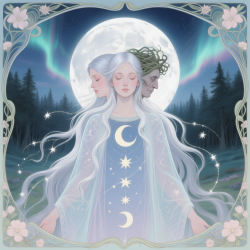 Imagem Deusa Tríplice